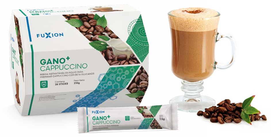 GANO+ CAPPUCCINO CAJA 28 x 7.5 gr